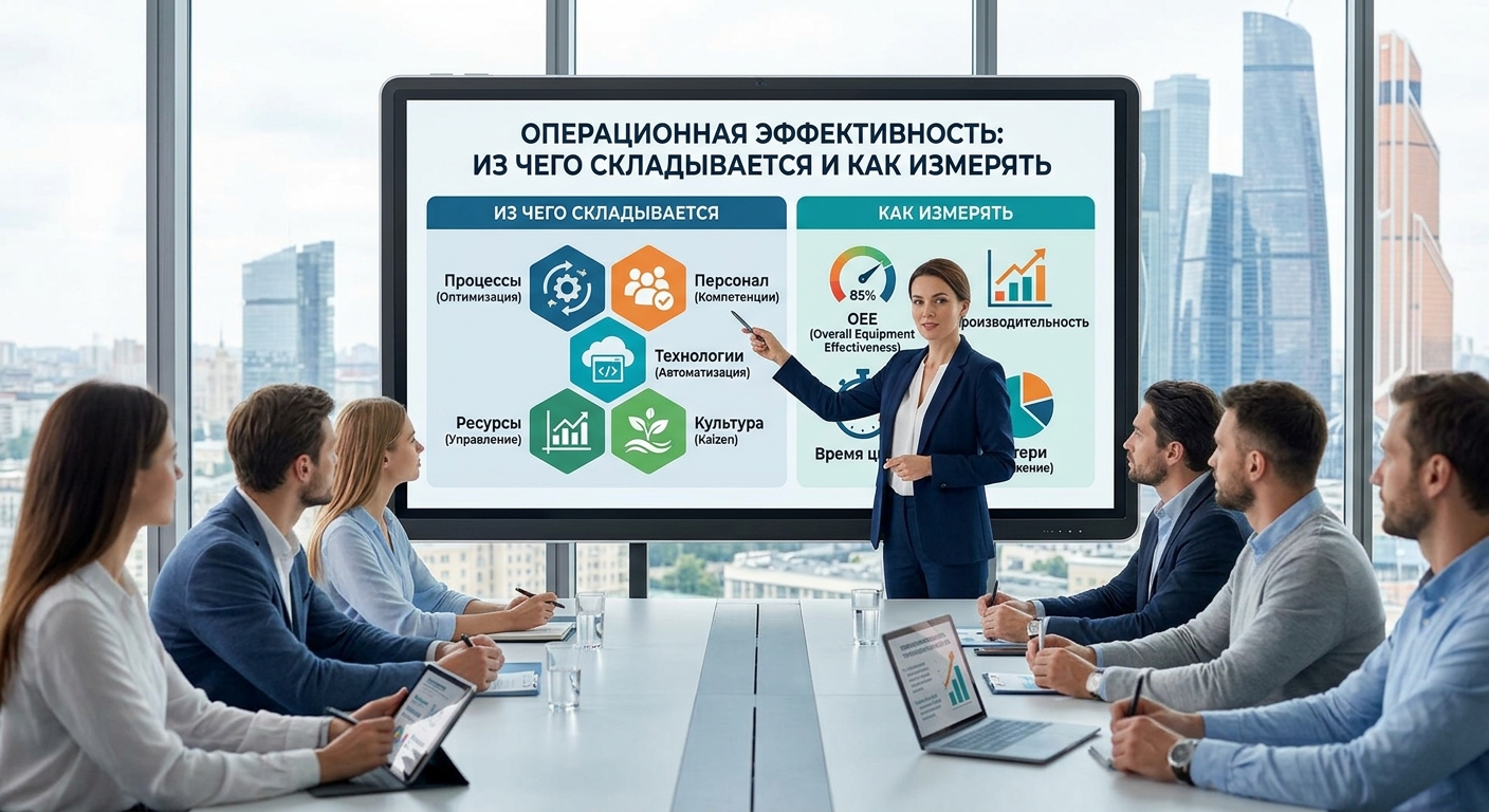 Операционная эффективность: из чего складывается и как её измерять